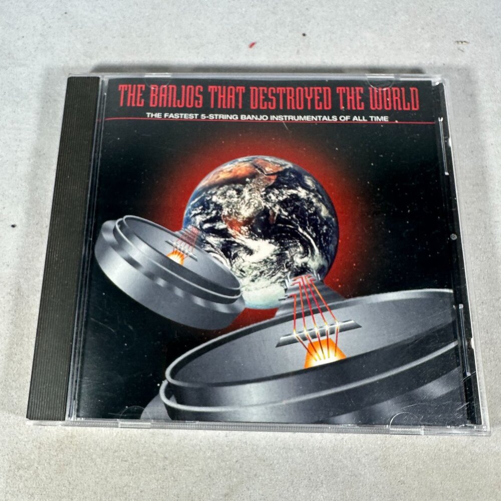 The Banjos That Destroyed The World CD Instrumentals Fastest 5-String Banjo 1995